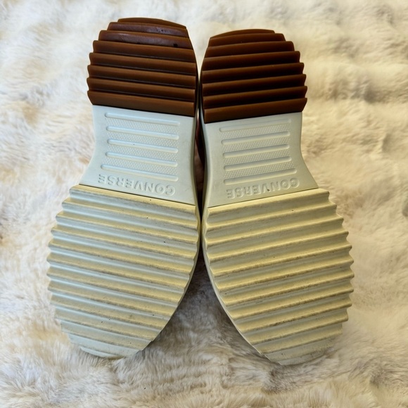 Converse Run Star Hike High Embroidered Rose Lace up Platform Women’s Size 8 - Picture 8 of 9